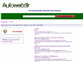 The Automatically Generated Web Directory